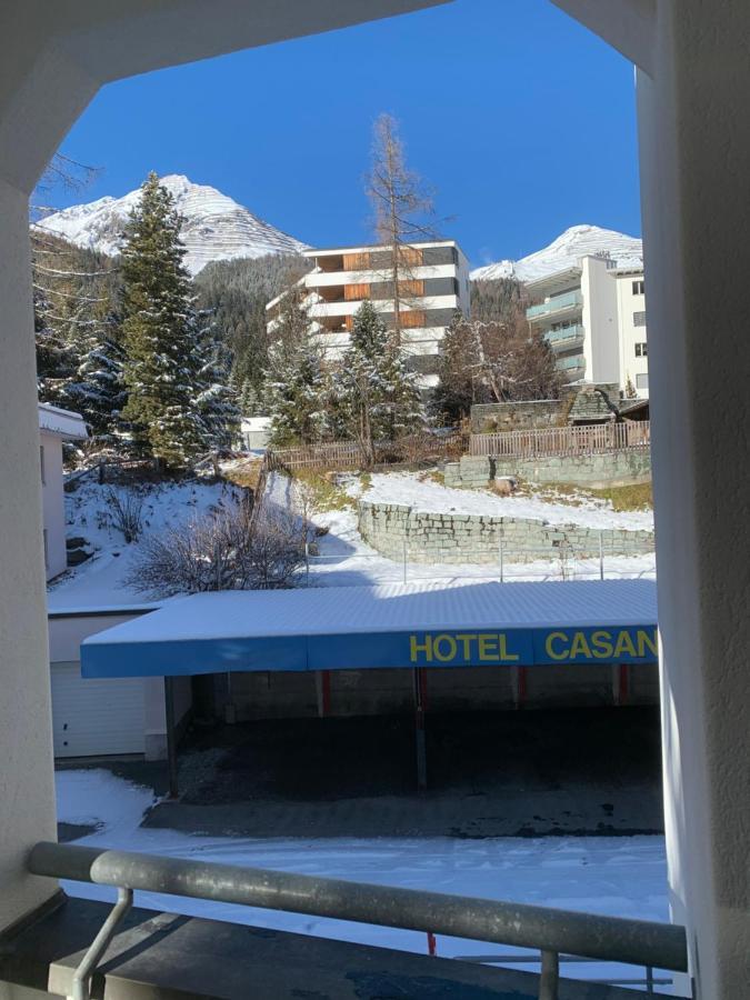 Zentral Bei Kongresshaus, Langlaufloipe, Hallenbad, Garage, Wifi, Voll Ausgestattet - Fewo Gian Davos Kültér fotó